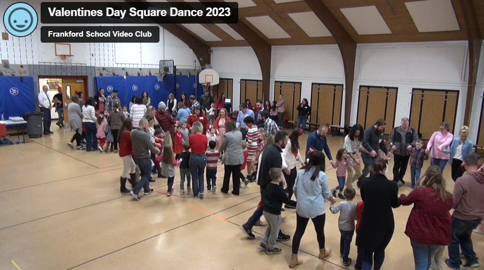 Kindergarten Valentines Square Dance