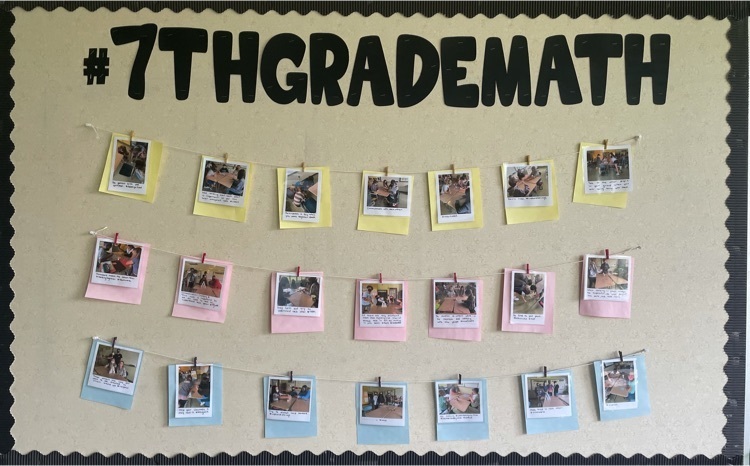 “Instagram” bulletin board to show off team building and classroom agreements.