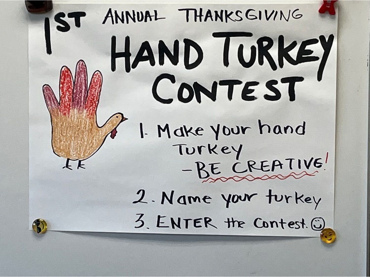 hand turkey contest 