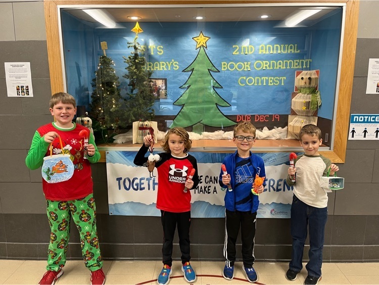 library’s ornament contest winners 